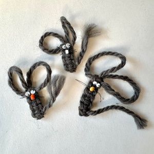 Mouse Magnets, set of 3, crochet